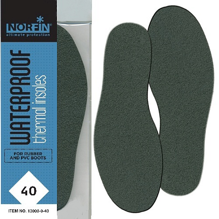 Стельки термо Norfin WATERPROOF непромок. р-р 40