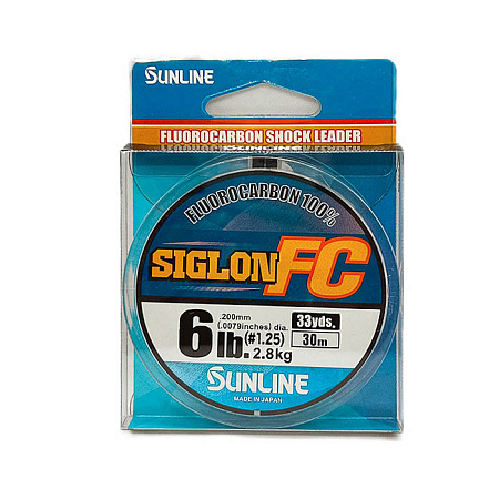 Флюорокарбон SIGLON FC 0.200mm 2.8kg 6Lb 30m